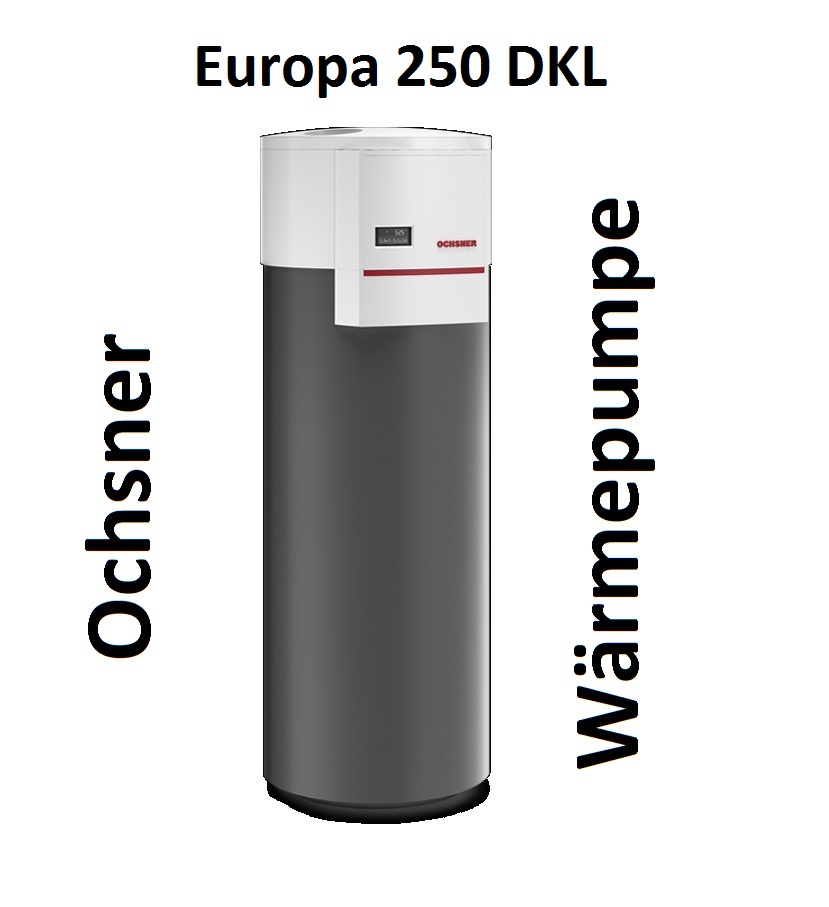 Text, Beschreibung, Ochsner Wärmepumpe Europa 250 DKL